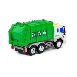 Сити, автомобиль коммунальный инерционный (со светом и звуком) (зелёный) (в коробке) - Полесье фото 4