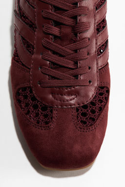 Zapatillas deportivas efecto crochet - H&m фото 4