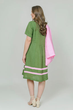 Платье 100% лен