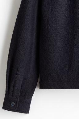 Sobrecamisa en mezcla de lana Regular Fit - H&m фото 7