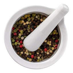 Ступка с пестиком Walmer Classic, 9 см, цвет белый  фото 3