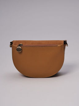 Сумка замшевая кросс-боди Azaro 31032 глина