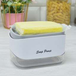 Емкость-дозатор для моющего средства 14,5х10х8см 5775