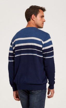 Джемпер F121-15-12062b blue - Fine joyce фото 3