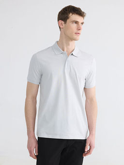 Polo Yaka Penye Erkek Ti??rt