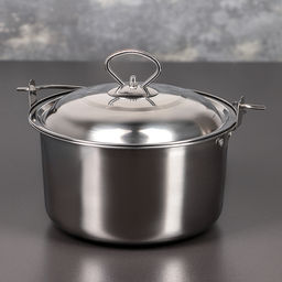 Котелок «Походный», 2.5 л, d=20 см, нержавеющая сталь, серебристый