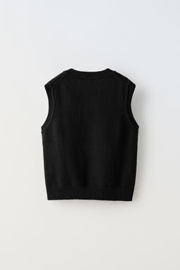 KNITTED WAISTCOAT - Zara фото 5