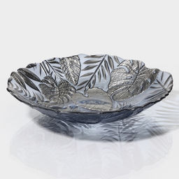 Тарелка Арабис, d=21.5 см, стекло, голубая - Simaland фото 3