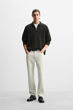 ZIP COLLAR POLO SHIRT - Zara фото 2