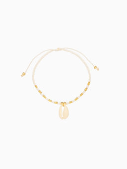 Браслет «Виколия», длина 16 см, белый, золотистый