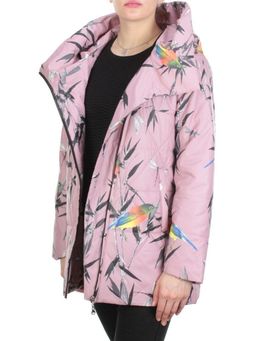 806 PINK Куртка демисезонная женская (100 гр. синтепон) - Фабричный китай фото 7