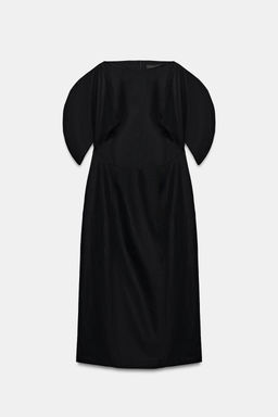 VESTIDO MIDI ZW COLLECTION / Negro - Zara фото 7