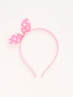 Ободок для волос «Бантик» розовый, Винкс