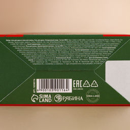 Подарочный набор новогодний женский Уют и тепло: гель для душа и пена для ванны, 2?100 мл, URAL LAB