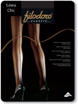 Linea Chic 20 (54/3) имитация шва сзади* - nero