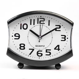 Часы настольные будильник с подсветкой «Линии», 13×14 см