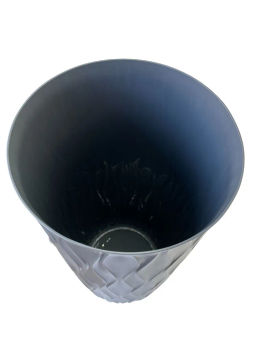 Горшок для цветов 21л Desert d266 h513мм серый - Полимербыт фото 9