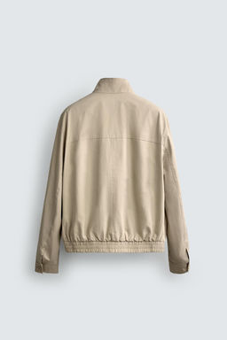 CAZADORA REGULAR FIT ALGOD?N - LYOCELL / Arena - Zara фото 9