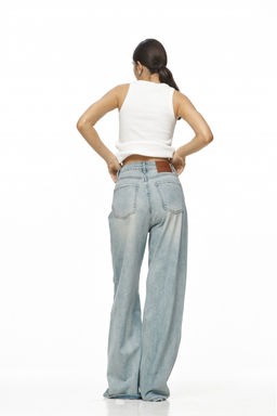 Джинсы-трубы Light Blue - Erist store фото 6