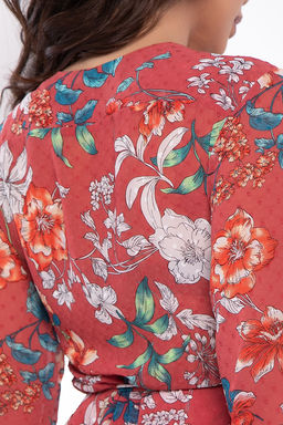 Платье Моя прелесть (рэд/цветы) П8039 - Lt collection фото 7