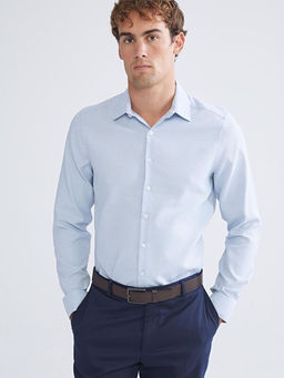 Slim Fit Uzun Kollu Arm?rl? Erkek G?mlek