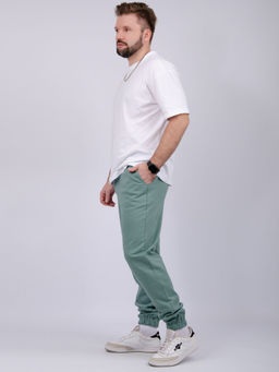 Брюки БМ-12 полынь, футер 3-х нитка - Малина фото 2