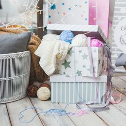 Складная коробка Стильный дом, 31,2 х 25,6 х 16,1 см - Дарите счастье фото 10