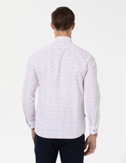 K_rm_z_ Slim Fit Uzun Kollu G_mlek - Pierre cardin фото 5