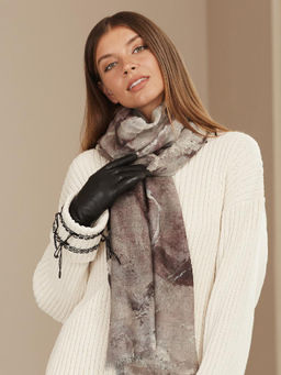 Перчатки женские 100% ш IS00700 black - Eleganzza фото 3