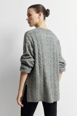 MAMA Jersey en punto trenzado - H&m фото 4