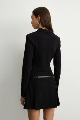 Укороченный лонгслив на молнии - Mollis фото 4