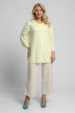 ЗЛАТА Жакет М 2855/желтый