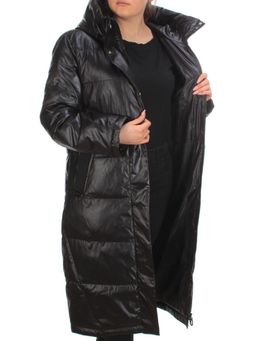 S21010 BLACK Пальто зимнее женское облегченное SNOW CLARITY - Fashion фото 6