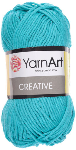 Креатив (Creative) пряжаYarnArt 100%хлопок 5х50г/85м Цвет:235 фисташка