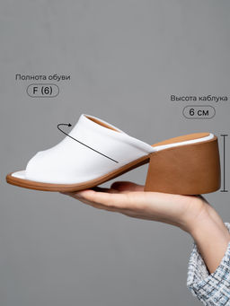 Босоножки EDART 4012.23663 br. Белый+коричневый