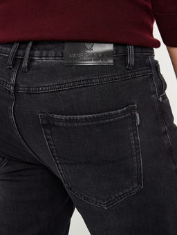 Утепленные мужские джинсы прямого кроя с начесом - Mossmore фото 9