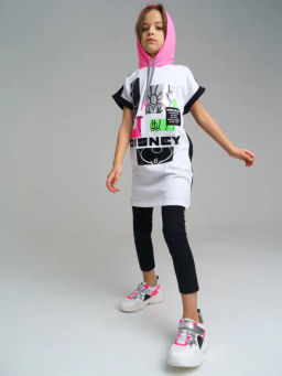 PlayToday / Платье трикотажное для девочек  фото 4