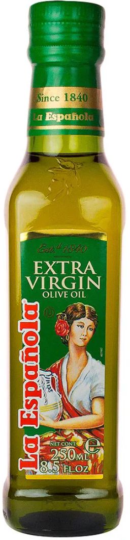 Масло оливковое нерафинированное высшего качества Extra Virgin "La Espanola" ст./б (0,229 кг/0,25 л)