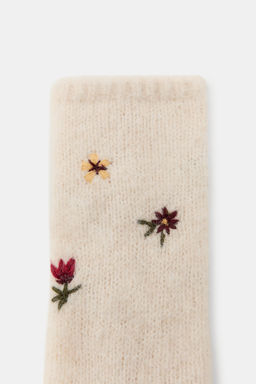 EMBROIDERED FLORAL SOCKS - Zara фото 2