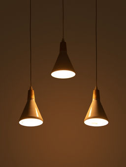 Светильник подвесной 10286/3, 3хE27, 40 Вт, белый