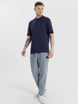 Поло мужское в синем цвете морской 111849/1 - Mark formelle фото 3