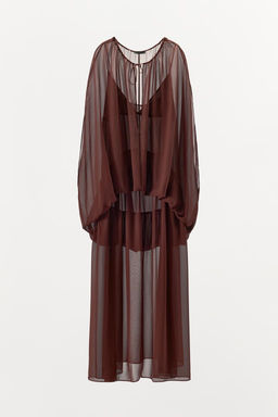 FLOWING MAXI DRESS - Zara фото 6