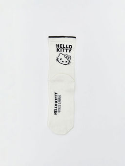 Hello Kitty Bask?l? Kad?n Soket ?orap 3l?