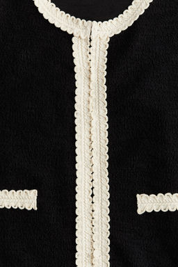 Cardigan con ribete bordado - H&m фото 5