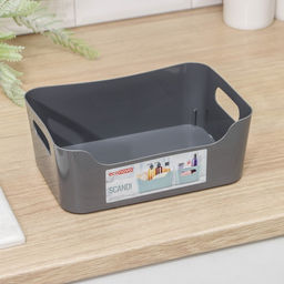 Ящик для хранения без крышки Scandi, 3.1 л, 24×17×9 см, МИКС