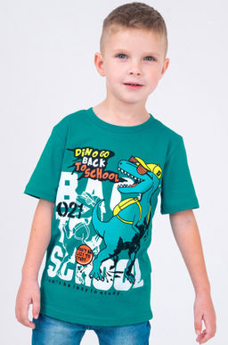 Детская хлопковая футболка Happy Fox фото 35