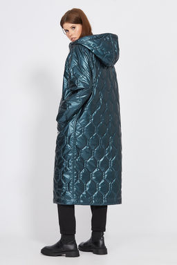 Пальто изумруд