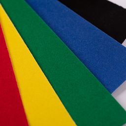 Лео Играй Цветная бумага бархатная LPCP-03 160 г/м2 A4 21 х 29.7 см 5 л. 5 цв фото 5