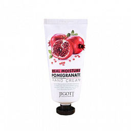 Jigott Real Moisture Pomegranate Hand Cream, 100ml - Крем для рук с гранатом