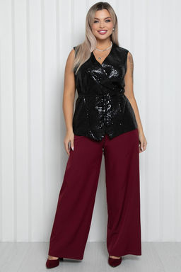 Жилет П-2236/4 Цвет:черный - Леди агата фото 8